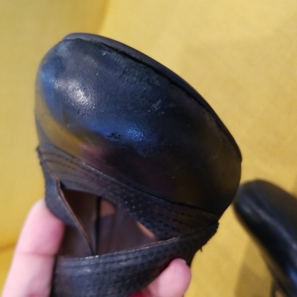 Miz Mooz Soho Mary Jane Heels - Black - size 8 - Picture 6 of 7